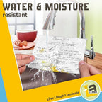 Thermal Laminating Pouches, 5.3 x 7.3 Inches, 3 Mil Thick, 50 Pack, Suited for Photo Size Laminating Sheets 5 x 7