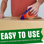 HERKKA Clear Packing Tape, 24 Rolls Heavy Duty Packaging Tape for Shipping Packaging Moving Sealing, Thicker Clear Packing Tape, 1.88 inches Wide, 65 Yards Per Roll, 1560 Total Yards