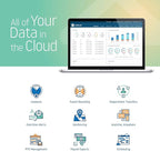 uAttend Touch-Free Voice Control and Facial Recognition Time Clock with Temperature Reader (DR2500)