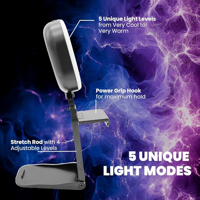 Live Streaming Kit- Perfect for Streaming Video Games on Twitch, YouTube, Podcasts and Working from Home. includes 1920x1080p Webcam, Professional USB Microphone, and One LED Multi-Color Light