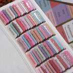 UPAFEXXI-Laminated Bible Tabs (Gold Foil Embossed Lettering), Bible Tabs for Women and Men, Reposition Large Print Stickers, Easy to Read and Apply, 80Chapters Labels for Easy Navigation