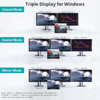 USB C Docking Station,12 in 1 Displaylink USB 3.0 to USB-C Dock Dual Monitor with HDMI,VGA,USB A 3.0,PD3.0, Laptop Docking Station for MacBook Pro&Air/M1/M2/M3/HP and More USB Ports Laptops
