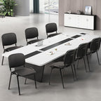 CLATINA Stacking Waiting Room Chairs, PU Leather Armless Office Guest Chair with Metal Frames, Stackable Conference Room Chairs No Wheels for Reception Lobby Side Meeting Training School, Black