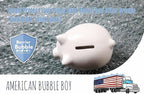 American Bubble Boy Small Plus Bubble, 700 Square feet, 12" Wide, Perforated Every 12", Original Grade