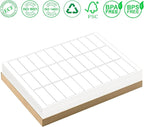 1" x 2-5/8" Address Labels 3000 Labels Sticker Paper for Laser/Ink Jet Printer mailing Labels 8.5"×11" White 30 per Sheet