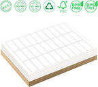 1" x 2-5/8" Address Labels 900 Labels Sticker Paper for Laser/Ink Jet Printer mailing Labels 8.5"×11" White 30 per Sheet