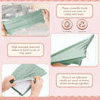 PerKoop 12 Pcs Jumbo Book Covers Stretchable Fabric School Book Protector Reusable Washable Cover Protector for Most Hardcover Textbooks(Stylish Colors,6 x 9 Inch)