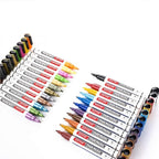 ZEYAR Liquid Chalk Marker-Wet Erase Marker, 24 Colors, 1.2mm Fine Tip for Detailed Drawing, Writes on Nonporous Chalkboards, Bistro Boards, Windows, Plastic and more (24 Colors)