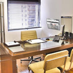 EASEPRES 3 Pocket Mesh Hanging Wall File Organizer, Wall Mounted Mail Paper Document Folder Holder, Clipboard Storage Organization Magazine Rack with Nametag Label for Office Home School, Silver