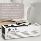 Lab Tech Gifts for Women, Men, Laboratory Technician Desk Decor Pen Pencil Holders WCC38