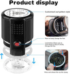 Custom Self-Inking Stamps | Personalized Book Stamp Gift for Book Lovers | 5 Ink Colors (Style05)