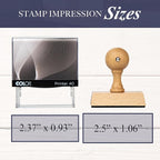 Custom Return Address Stamp - Personalized Self-Inking Stamp | Choose from Multiple Designs | Custom Address Rubber Stamper | Stamps for Mailing | Self Inked Return Stamps | Evrest Press