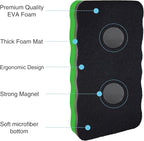 OWLKELA Dry Erase Erasers, Magnetic Whiteboard Erasers 8 Pack, Magnetic Dry Erasers for White Board, White Board Markers Dry Erase, Ideal for Classroom, Home, Office