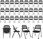 40 Pack Folding Chair Portable Nesting Commercial Seat for Events Office School Party Kitchen Dining Conference Waiting Training Room