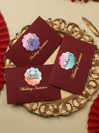 2''2'' Flower Thermal Sticker Labels, 500 Self-Adhesive Direct Thermal Labels/1 Roll, Multi-Purpose for DIY Logo Design, Name Tag, QR Code, Nebula