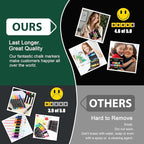 SILENART White Chalk Markers - 8 Pack - Liquid Chalk Markers for Blackboard Chalk Board Windows Glass Acrylic Calendar Board - Erasable Chalk Marker - White