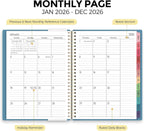 Planner 2026, 8.5" x 11" Monthly & Weekly Planner with Tabs, JAN - DEC 2026, Goal Setting & Time Management Organizer for Professionals & Students