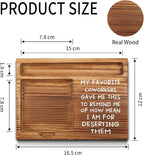 My Favorite Coworkers Gave Me Gifts Sticky Note Holder Thank You Appreciation Leaving Farewell Goodbye Gifts for Coworkers Women Co Workers Employee Self-Stick Note Pad Holders GSH18