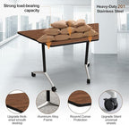 Conference Room Table with Flip-Top Design for Dynamic Meetings, Business Table Computer Desk with Heavy-Duty Frame,Foldable Seminar Meeting Tables for Home Office (4, D, 47.2IN)