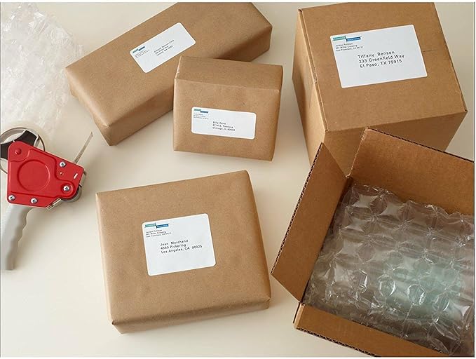 Coopaty 2 x 4 inch Shipping Labels, FBA 10 Up Address Mailing Label White Blank for Laser Inkjet Printer (1000 Sheets, 10000 Labels)