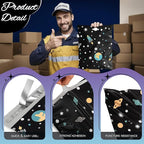 Planets Poly Mailer 6x9 Inch 100 Pcs, Waterproof Shipping Bags for Clothing, Tear-Resistant Mailier Bags, Strong Mailing Bags with Self-Seal