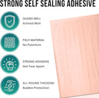 Levex - #0000 4" x 6" [10 Pack] Light Pink Poly Bubble Mailers, Padded Envelope Mailers, Packing Envelope & Mailing Bags for Shipping