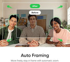 Insta360 Link 2C - 4K Webcam for PC/Mac, 1/2" Sensor, Auto Framing, HDR, AI Noise-Canceling Mic, Gesture Control for Streaming, Video Calls, Gaming, Works with Zoom, Teams, Twitch & More