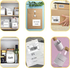 Coopaty 100 Sheets FBA Adderss Labels, 6 per Sheet 3-1/3" x 4" Label Stickers for Laser & Inkjet Printers, 6 Up Shipping Labels, 600 Printable White Sticker Paper