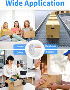 JARLINK Clear Packing Tape (24 Rolls), Heavy Duty Packaging Tape for Shipping Packaging Moving Sealing, 1.88 inches Wide, 55 Yards Per Roll, 1320 Total Yards