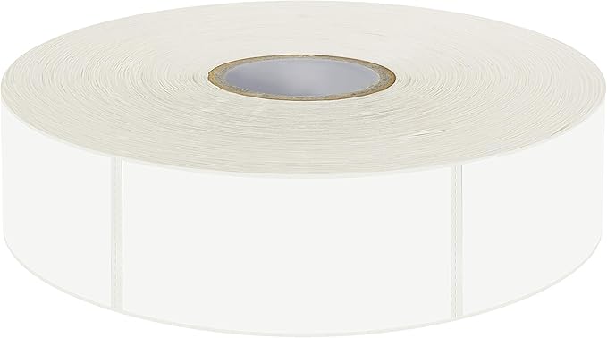 1000 Blank Removable Freezer Labels Water Oil Resistant with Perforation Line for Food Containers Jars Pantry Organization (Each Measures 1” x 2”)