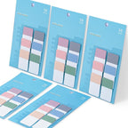 Golcellia 300 Pieces Tabs, Sticky Index Tabs, Sticky Tabs, Repositionable Tabs, Page Markers Sticky Notes, Translucent Writable and Ruler, Reading Notes, Page Tabs