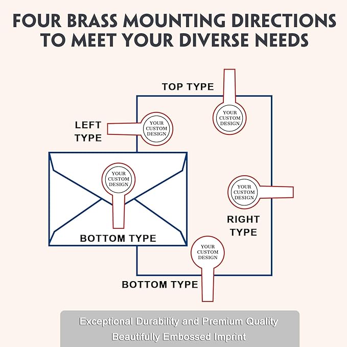 HDSD Custom Book Embosser,Personalized Your Name & Design,for Envelopes,Wedding Invitation,Christmas Book Embosser and More,Craft Your Own Elegant Book Stamps for Bibliophiles & Gift Giving