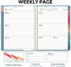 Planner 2026, 8.5" x 11" Monthly & Weekly Planner with Tabs, JAN - DEC 2026, Goal Setting & Time Management Organizer for Professionals & Students