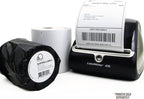 Buhbo Compatible with DYMO LabelWriter 4XL 4" x 6" Shipping Label 1744907, White (2 Pack / 220 Labels Per Roll)