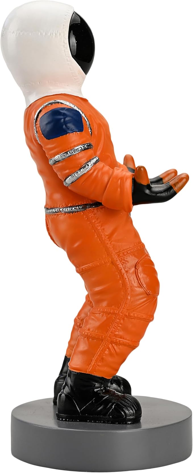 Astronaut Mobile Phone & Pen Holder, Device Stand, Desk Organizer Decorative Pencil Holder(Orange&Black)