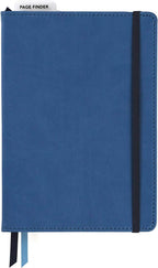 C.R. Gibson Blue Leatherette Freestyle Organizer and Planner Dot Grid Notebook, 6'' W x 8.5'' L, 240 Pages