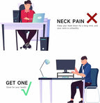 FITUEYES Monitor Stand - 2 Tier Computer Monitor Riser Shelf, Wood Desktop Stand for Laptop Computer Screen, Desk Organization, Office Supplies