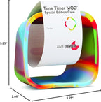 TIME TIMER Soft Removable Cover - Special Edition - Compatible with MOD Visual Timer - for Classroom Learning, Elementary Teachers Desk Clock, Homeschool Study Tool and Office Meetings (Tie Dye)