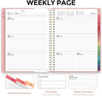 Planner 2026, 8.5" x 11" Monthly & Weekly Planner with Tabs, JAN - DEC 2026, Goal Setting & Time Management Organizer for Professionals & Students