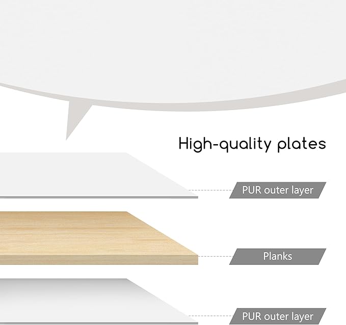 Jerry & Maggie Desktop Organizer Office Storage Rack Adjustable Wood Display Shelf Free Style Double H, Multi-Functional Mini Bookshelf for Desk Natural Stand (White)