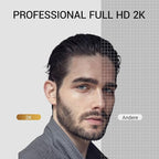 2K Webcam,Webcams for PC, AutofocusNoise Cancellation,Plug & Play USB Web cam for Laptop, Desktop, PC, Mac, Zoom, Skype, Streaming