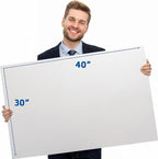 Flipside Products 30" x 40" White Foam Board, Arts and Crafts, 3/16" Thick, Presentations, Large Signboards, Backing Board, Display, Pack of 25