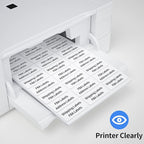 1" x2-5/8 Shipping Address Labels, Blank Mailing Labels, 30-UP White Self-Adhesive Name Tag Stickers for Inkjet and Laser Printer [100 Sheet 3000 Labels]