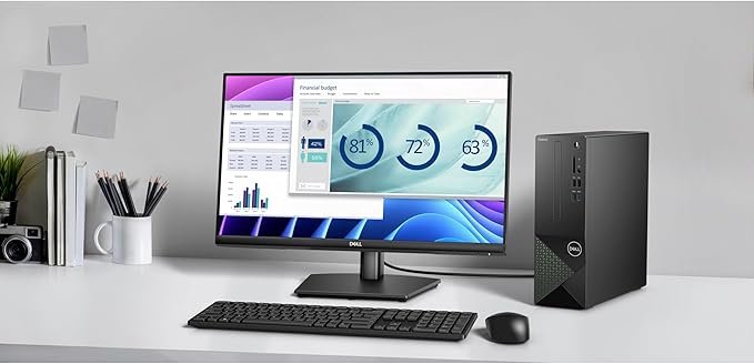 Dell Vostro 3030s Small Desktop SFF Business Computer, 14th Gen Intel 10-Core i5-14400 (Beat i7-13620H), 64GB DDR5 RAM, 2TB PCIe SSD, WiFi 6, Bluetooth, Type-C, DisplayPort, HDMI, Windows 11 Pro