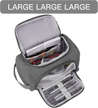 Large Pencil Pouch,Pencil Case Aesthetic,Zipper Pencil Box For Girls Back To School Supplies Emergency Bag Makeup Bag (Grey)