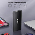 KEXIN External SSD 1TB External Hard Drive USB C Portable SSD, Up to 500MB/s, USB 3.1 External Solid State Drive 1T for PC Mac Android Game Console, Laptop, Xbox, PS4 and More