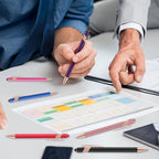 12 PCS 2 in 1 Stylus Ballpoint Pen with Stylus Tip, 1.0 mm Black Ink Metal Pen Stylus Pen for Touch Screens (Rose glod & 6 Colors)