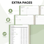 Planner 2026, 8.5" x 11" Monthly & Weekly Planner with Tabs, JAN - DEC 2026, Goal Setting & Time Management Organizer for Professionals & Students