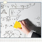 TaoBary Taobary 96 Pack Mini Dry Erase Erasers Bulk Magnetic Whiteboard Dry Erasers Classroom Supplies Whiteboard Chalkboard Cleaner for Teacher Kids School Office, 1.97 x 1.97 Inch (Colorful)