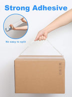 JARLINK Clearer Packing Tape 24 Rolls, Heavy Duty Packaging Tape for Shipping Packaging Moving Sealing, 2.8mil Thicker, 1.88 inches Wide, 60 Yards Per Roll, 1440 Total Yards